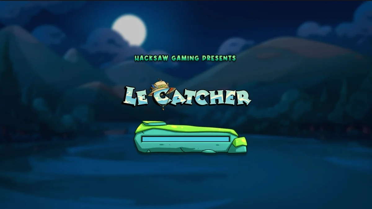 Rakun pemancing di slot Le Catcher